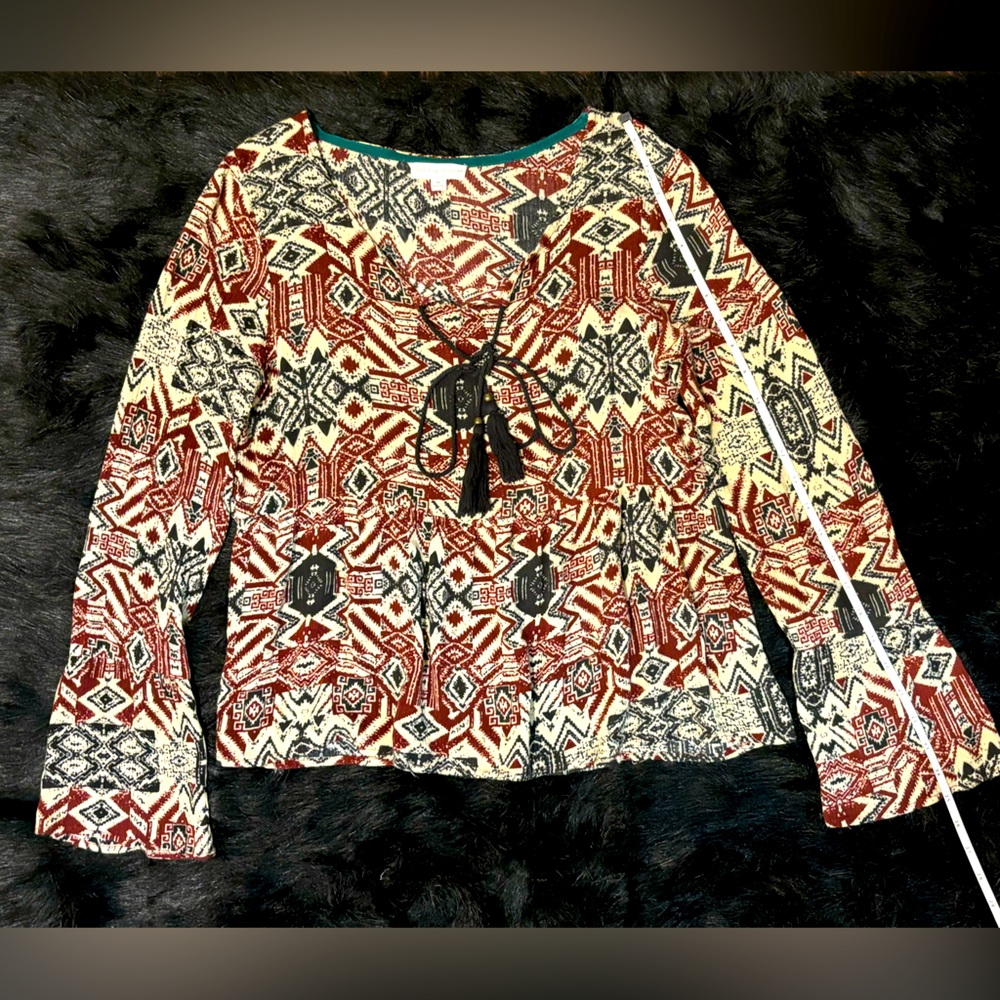 Multicolored Blouse, size M, pre-owned